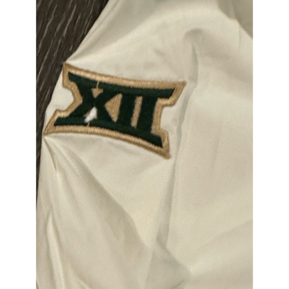 Nike Baylor Bears Windbreaker Mens L White Sideline Tyron Carrier Coach Issued - Picture 9 of 15
